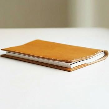 栃木レザーパッチワーク 本革A5ノートカバー/ブックカバー 一点モノ ノートカバー 本革 栃木レザー ヌメ革 A5サイズ ノート ノート